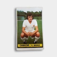 Cromo de Camacho en el Real Madrid (Temporada 74/75)